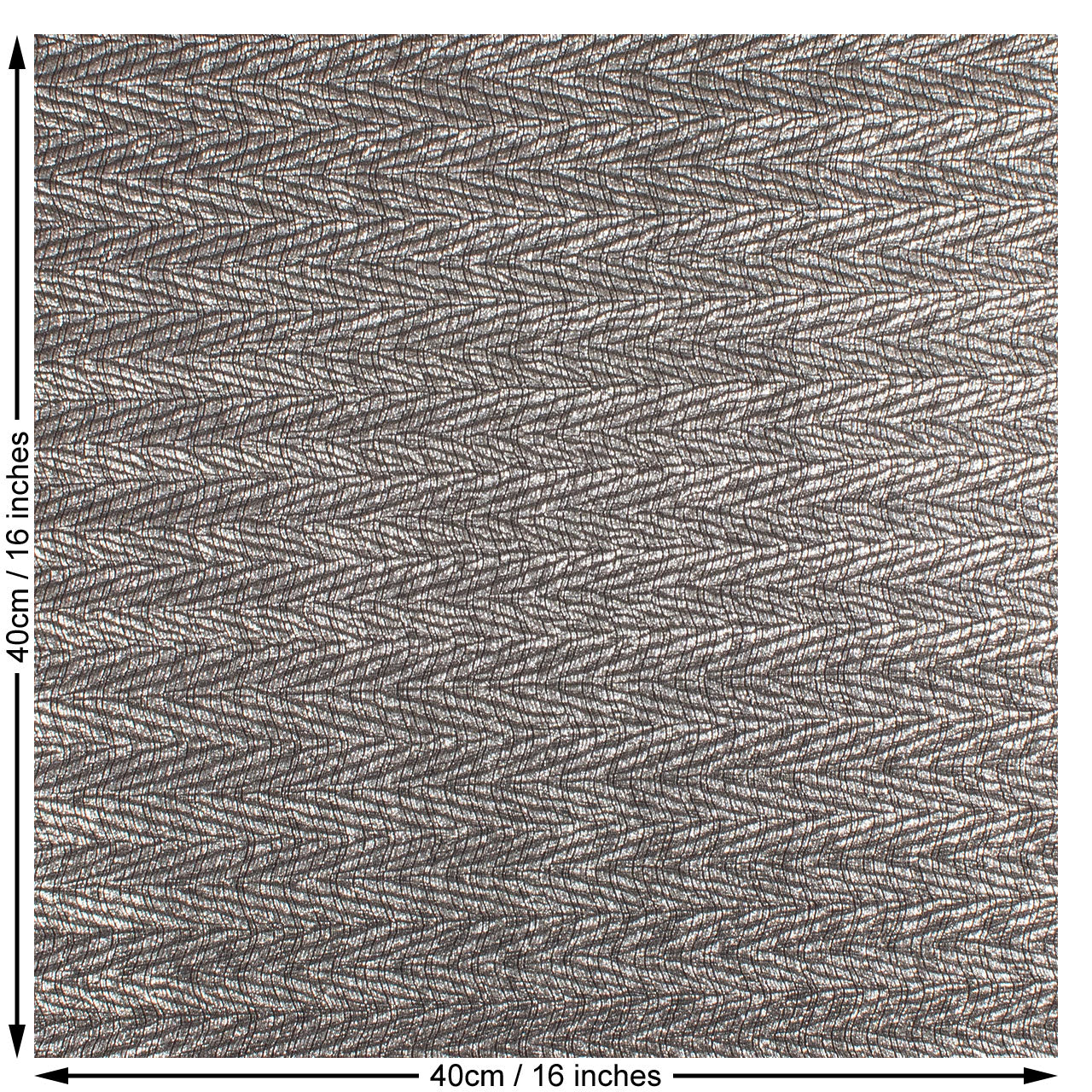 Metallic Wave Polyester Jersey Fabric. Silver. – Sew Essential