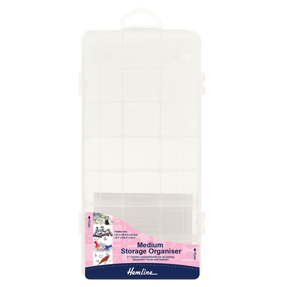 Hemline Plastic Storage Box. Medium. – Sew Essential