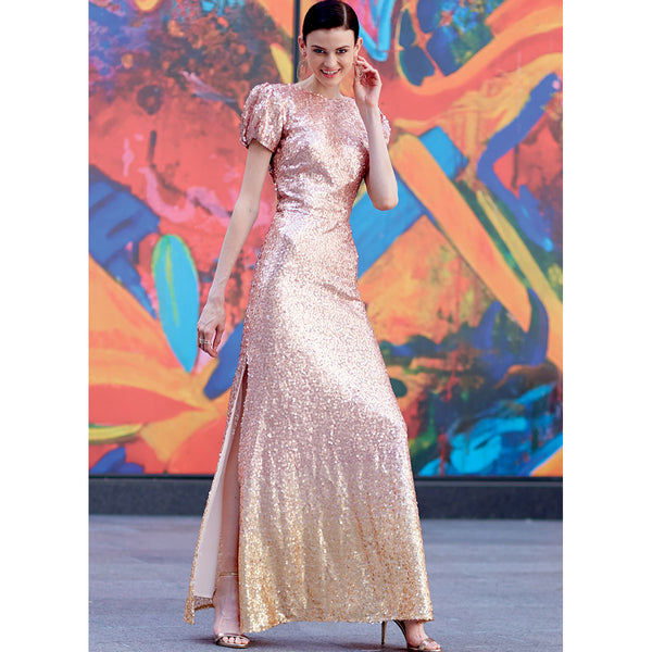 Misses and Womens Special Occasion Dresses McCalls Sewing Pattern 8038 –  Sew Essential