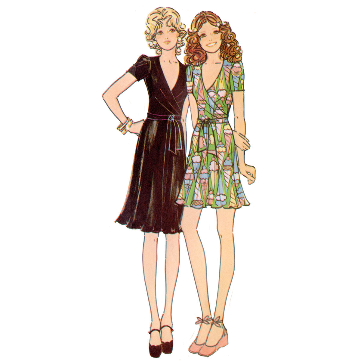 Mesa Pattern Misses Knit Dress McCalls Sewing Pattern 8379 – Sew Essential