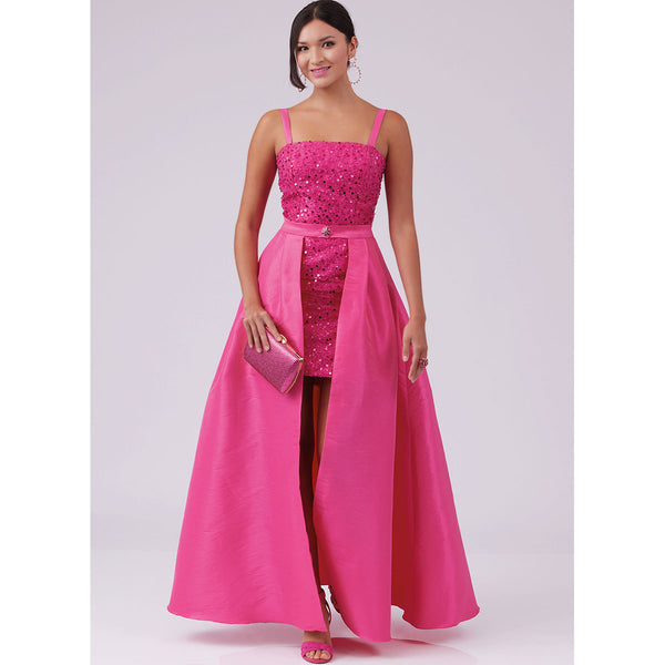 princess polly baby blue dress Sewing and Design School | I love a beautiful dress pattern. This McCalls  8605 suggests you use a moderate stretch knit fabric. The pattern is  available at main image 1