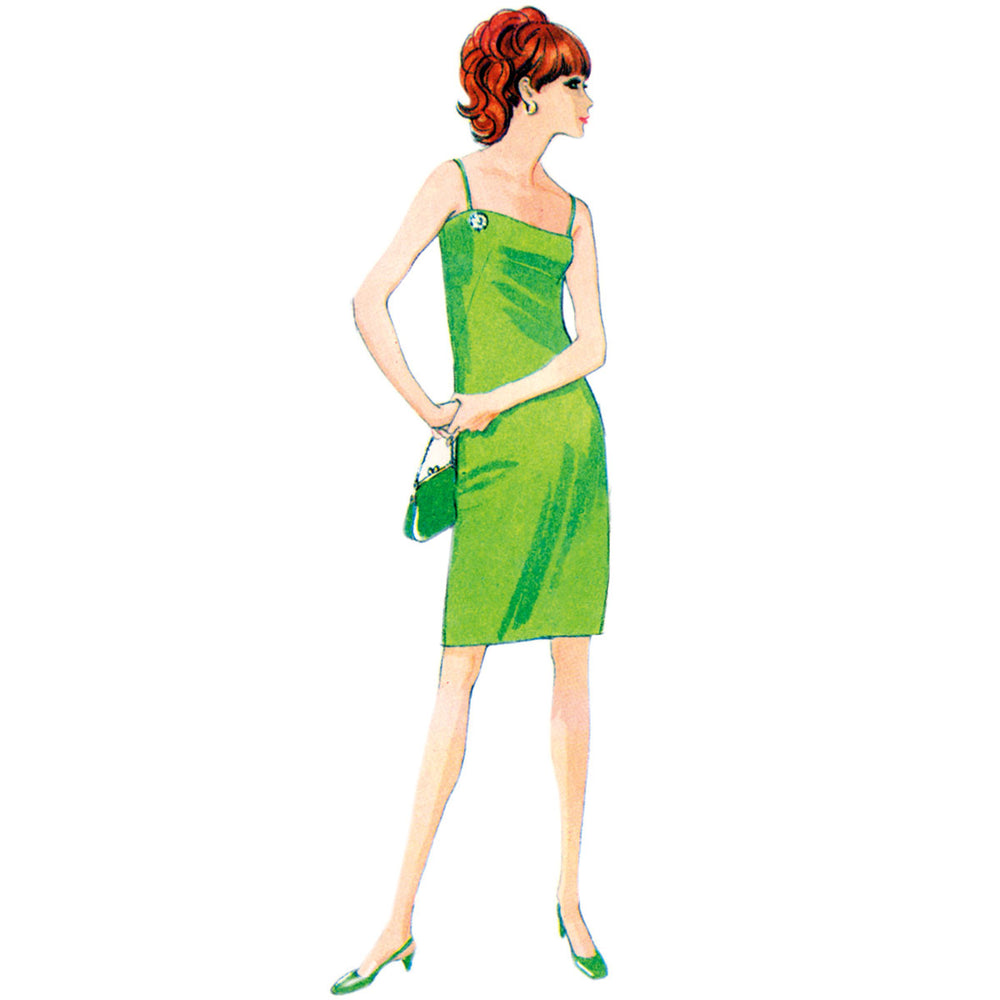 Over Dress Pattern Misses Slip Dress and Sheer Overdress McCalls Sewing Pattern 8466 – Sew ...