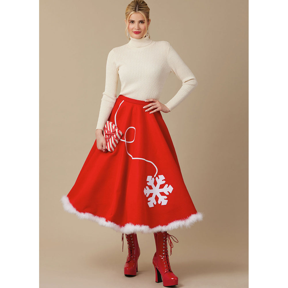 8548 Misses Circle Skirts McCalls Sewing Pattern 8548. Size XS-XXL. – Sew ...