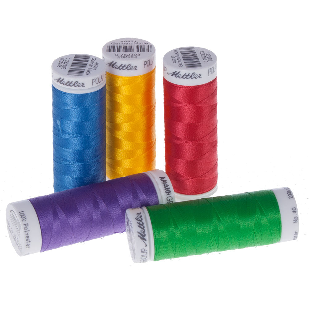 Poly Sheen Mettler Poly Sheen Thread 200m – Sew Essential