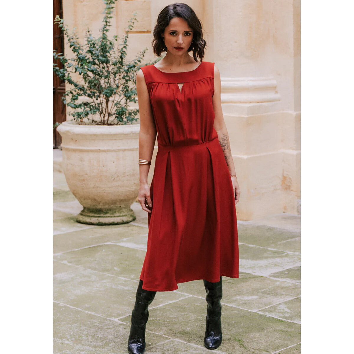 Haut Vol Dress Maison Fauve Sewing Pattern – Sew Essential
