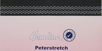 Hemline Straight Petersham. 38mm x 25m Roll. Black.