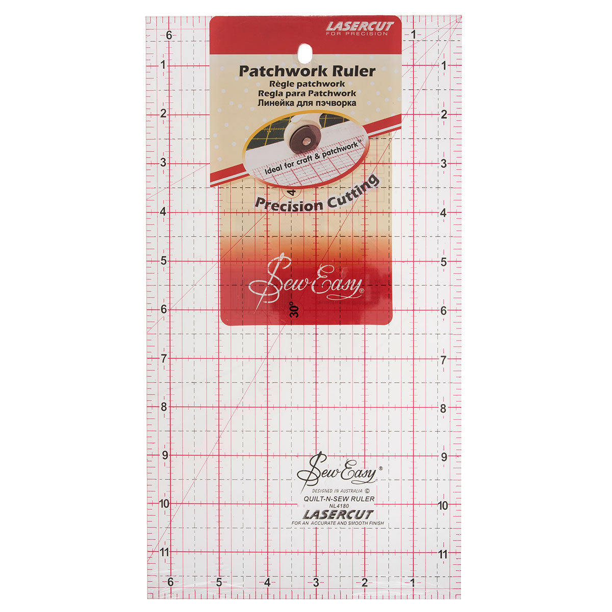 Sew Easy Patchwork Rule. 12 inch – Sew Essential