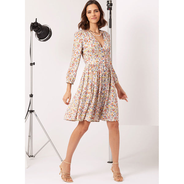 New Look Misses' Dress With Sleeve Variations N6749