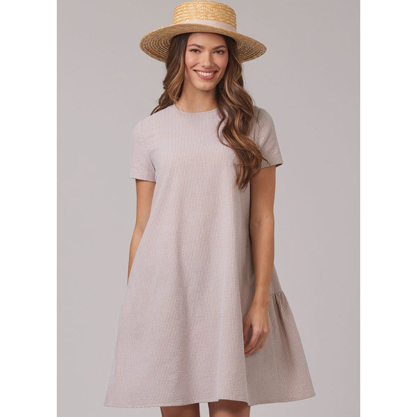 Misses Dress New Look Sewing Pattern 6799. Size XS-XXL. – Sew Essential