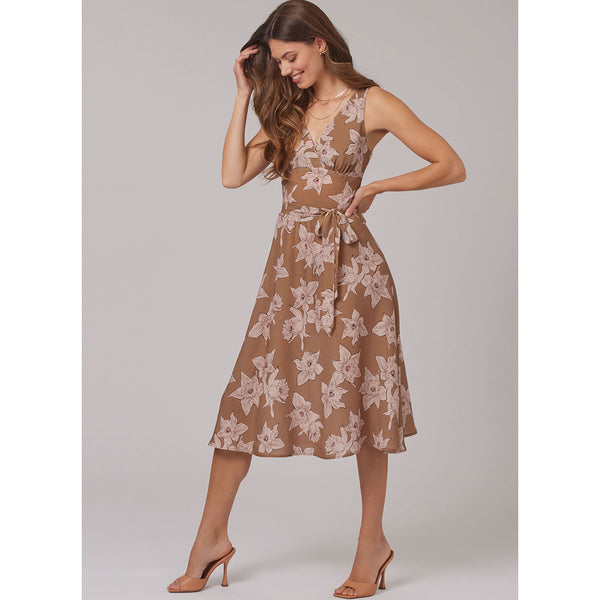 Misses Dresses New Look Sewing Pattern 6800. Size 8-18. – Sew Essential
