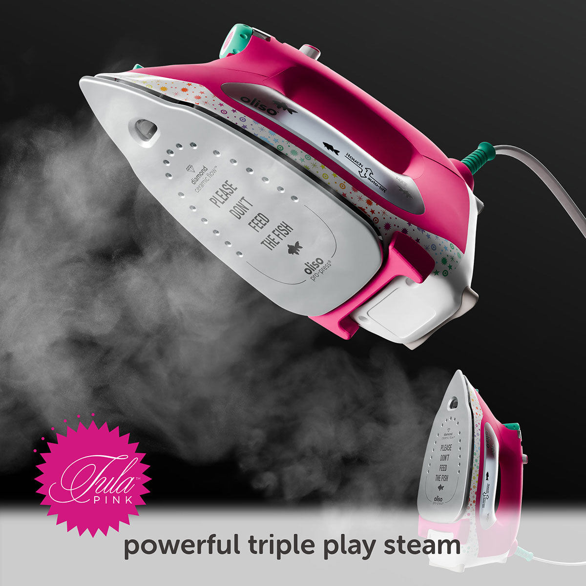 Oliso Smart Iron TG1600 Pro Plus in Tula Pink – Sew Essential