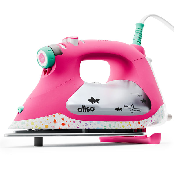 Oliso Smart Iron TG1600 Pro Plus in Tula Pink – Sew Essential Oliso Smart Iron TG1600 Pro Plus in Tula Pink – Sew Essential