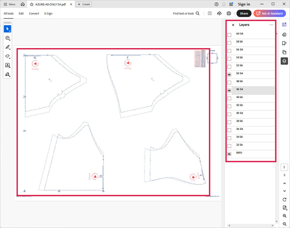 How to Print PDF Sewing Patterns at Home | Sew Essential