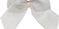 Chiffon Bow.30mm Qty 100. Pale Pink.