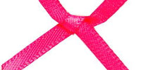 3mm Bow. Qty 100. Shocking Pink.
