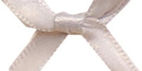 7mm Bow. Qty 100. Silver Grey.