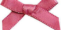 7mm Bow. Qty 100. Colonial Rose.