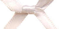 7mm Bow. Qty 100. Antique White.