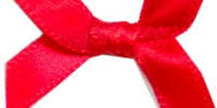 7mm Bow. Qty 100. Red.
