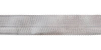 Bowtique Metallic Ribbon. 25mm wide x 5m Roll. Silver.