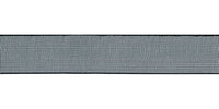 Berisfords Super Sheer Ribbon. 70mm Wide x 25m Roll. Black.