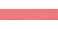 Berisfords Super Sheer Ribbon. 70mm Wide x 25m Roll. Red.