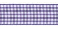 Berisfords Gingham Ribbon. 40mm Wide x 20m Roll. Liberty.