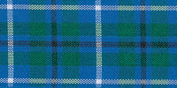 Berisfords Woven Tartan Ribbon. 16mm Wide x 25m Roll. Douglas.