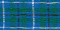 Berisfords Woven Tartan Ribbon. 25mm Wide x 25m Roll. Douglas.