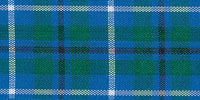 Berisfords Woven Tartan Ribbon. 7mm Wide x 25m Roll. Douglas.