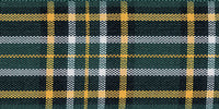 Berisfords Woven Tartan Ribbon. 7mm Wide x 25m Roll. Irish National.