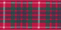 Berisfords Woven Tartan Ribbon. 7mm Wide x 25m Roll. Frazer.