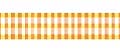 Orange on White.