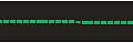 Celebrate Grosgrain Ribbon. 15mm x 4m. Black with Lime Green Centre.