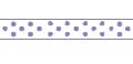 Celebrate Grosgrain with Spots Ribbon. 6mm x 5m. Lavender.