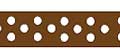 Celebrate Grosgrain with Spots Ribbon. 13mm x 5m. Chocolate.