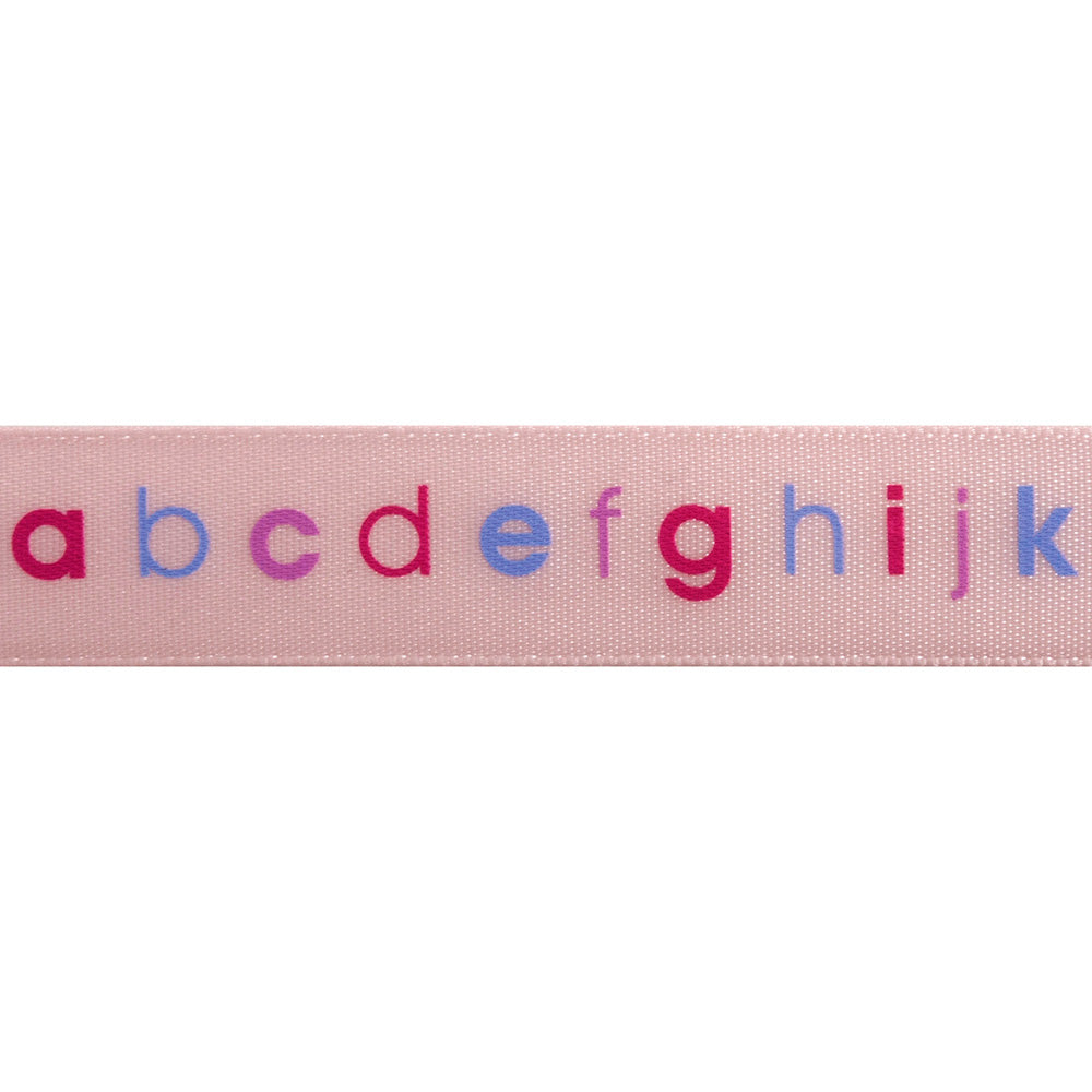 Abc Ribbons Celebrate ABC Ribbon. 15mm x 3.5m. Baby Pink. – Sew Essential