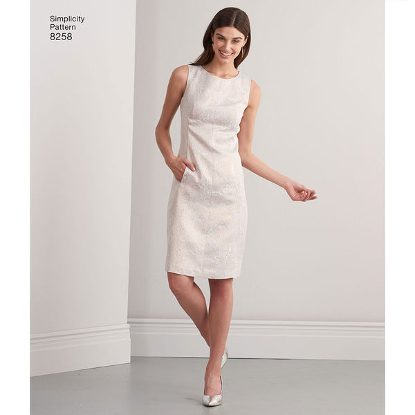 Simplicity Plus Size Dress - 20W - 28W
