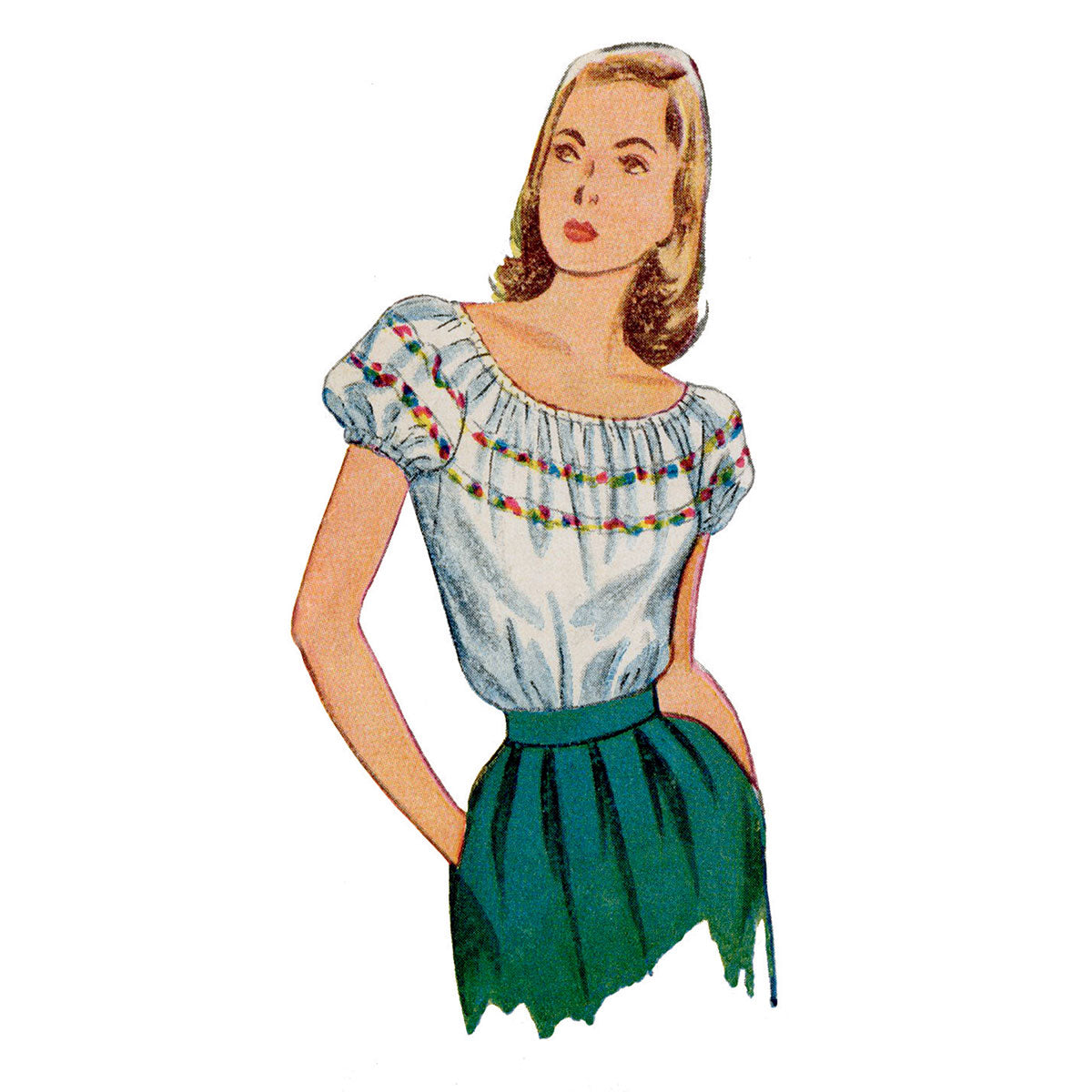 Misses Blouses Simplicity Sewing Pattern 9538 – Sew Essential