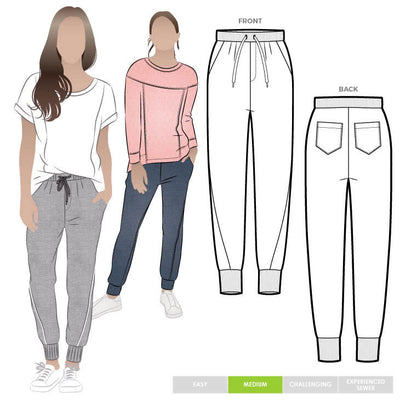 Style Arc Cartamodello Francesca Woven Shirt - Taglie 18-30 - Camicia Con Volant Da Cucire - 2
