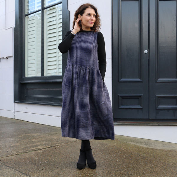 Felicia Pinafore Dress Tessuti Sewing Pattern – Sew Essential