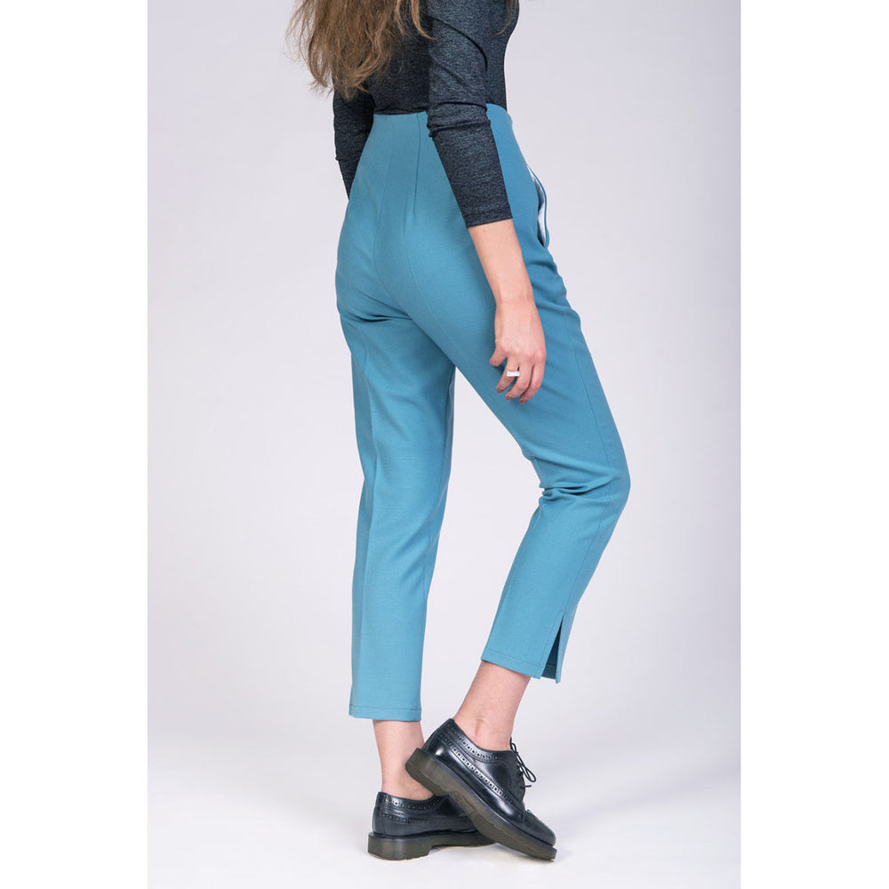 cigarette trousers pattern Loulou PDF Sewing (A4 A0 and US letter) Maison Fauve UK forward wardrobe Tyyni Cigarette Trousers Named Clothing