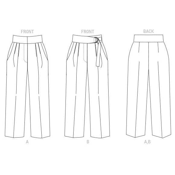 Pattern V1829 Misses and Misses Petite Trousers Vogue Sewing Pattern 1829 – Sew Essential