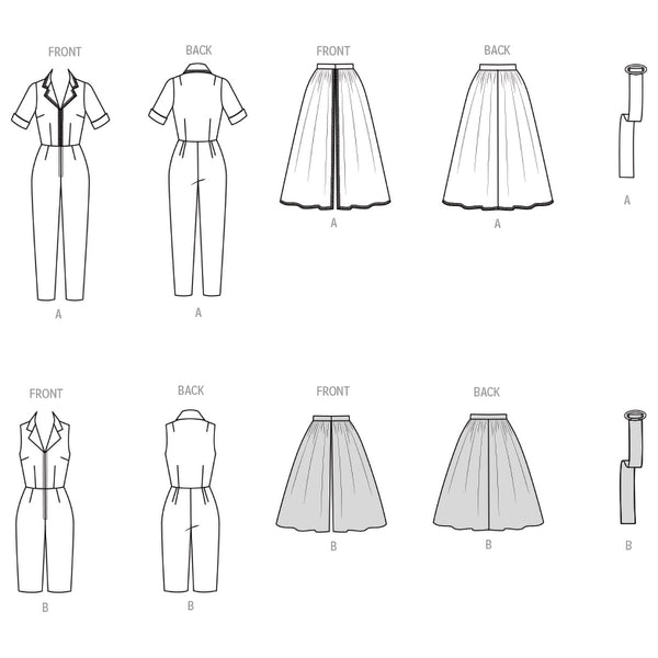 Classic Slack Pattern Misses Slack Suit and Skirt Vogue Sewing Pattern 2062 – Sew Essential