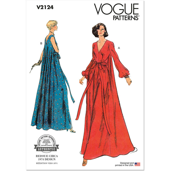 Misses Loungewear Vogue Sewing Pattern 2124 Size 14-16-18-20 Misses Loungewear Vogue Sewing Pattern 2124 Size 14-16-18-20