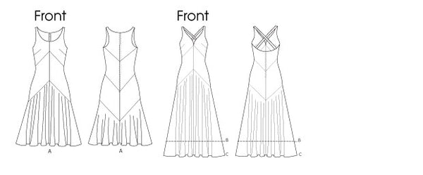 Misses Dress Vogue Pattern 8814. – Sew Essential