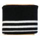 Cotton Jersey Cuff in Black and White. 110cm.