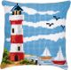 Vervaco Light House Cross Stitch Cushion Kit