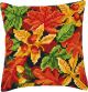 Vervaco Autumn Leaves Cross Stitch Cushion Kit