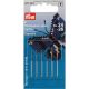 Prym Embr.Ndl Tapestry Blunt Point No. 24-26 Silver Col Gold Eye Assorted